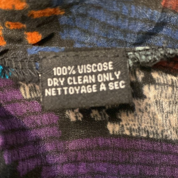 NWT Tolani Caitlyn Long Sleeve Top Size XL Color Black-Multi - Picture 12 of 13